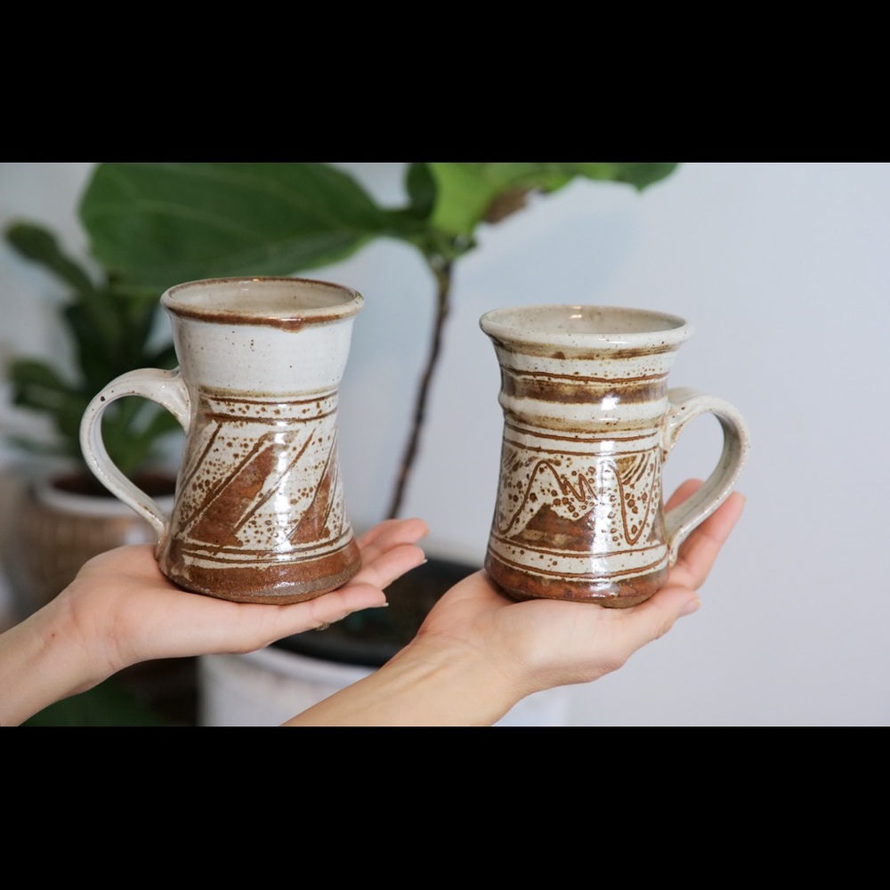 Pottery Mugs, Pottery Coffee Mugs, Ceramic Mugs